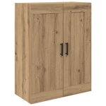 vidaXL Haut Armoire 2 Pièces Chêne artisanal Bois d'ingénierie