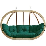 Canapé suspendu globo royal vert - coussin imperméable