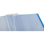 Protège-documents en polypropylène souple OPAK 40 vues - A4 Bleu clair x 20 EXACOMPTA