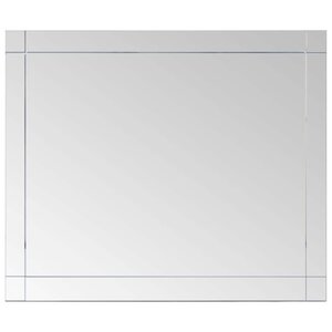 vidaXL Miroir mural 80x60 cm Verre