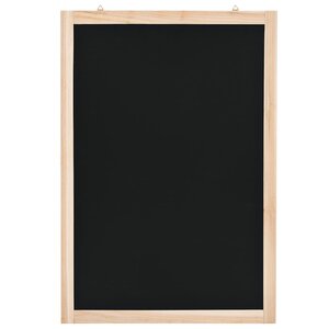 Tableau mural bois de cèdre 40 x 60 cm noir 02_0045533