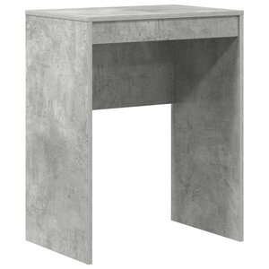 vidaXL Bureau Gris béton 60 x 40 x 76 cm Bois d'ingénierie