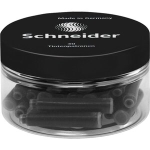 Cartouche d'encre noir pot 30 x 6 schneider