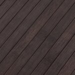 vidaXL Tapis rectangulaire marron foncé 80x1000 cm bambou