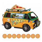 Camion Pizza des Tortues Ninja - Véhicule de Combat pour Figurines