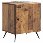 vidaXL Cabinet de chevet 2 pièces Bois ancien 43 x 34 5 x 50 cm