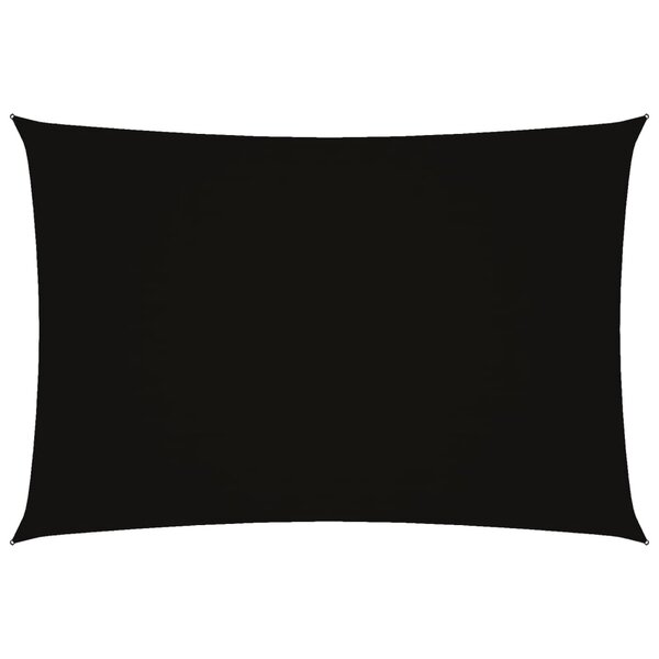 vidaXL Voile de parasol tissu oxford rectangulaire 3x5 m noir