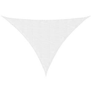 vidaXL Voile de parasol tissu oxford triangulaire 5x5x6 m blanc