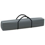 vidaXL Tente de réception pliable avec parois Anthracite 3x3 m