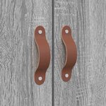 vidaXL Cadre de lit Sonoma gris 200 x 120 x 31 5 cm Bois d'ingénierie