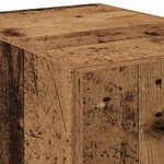 vidaXL Haut Armoire Bois ancien 40 x 42 5 x 185 cm Bois d'ingénierie