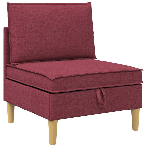 vidaXL Sofa avec rangement Tissu