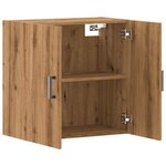 vidaXL Armoire murale chêne artisanal 60x31x60 cm bois d'ingénierie