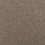 vidaXL Sommier à lattes de lit avec matelas Taupe 160x200 cm Tissu