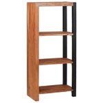 vidaXL Étagère Marron 70 x 30 x 110 cm Bois d'Acacia Massif