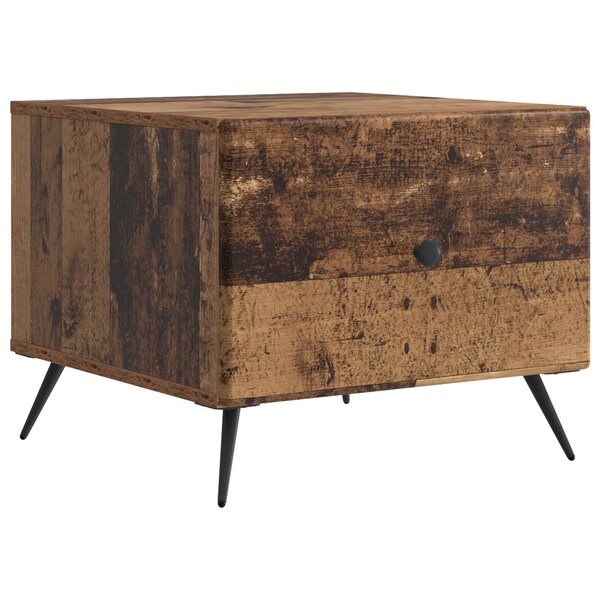 vidaXL Table basse Bois ancien 49 x 50 x 40 cm Bois d'ingénierie