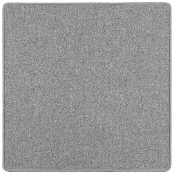 vidaXL Tapis Couloir Gris clair 100 x 100 cm 100 Polypropylène