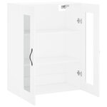 vidaXL Armoire murale blanc 69 5x34x90 cm bois d'ingénierie
