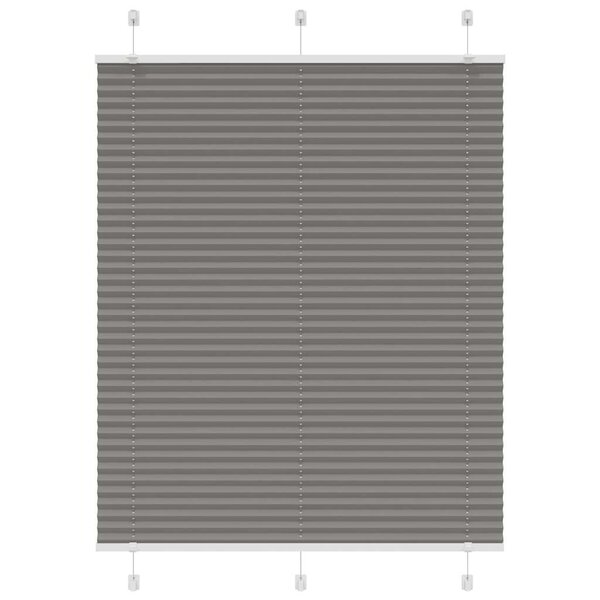 vidaXL Store plissé anthracite 110x150 cm largeur du tissu 109 4 cm