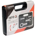 YATO Jeu de fendage d'écrous 4 pièces