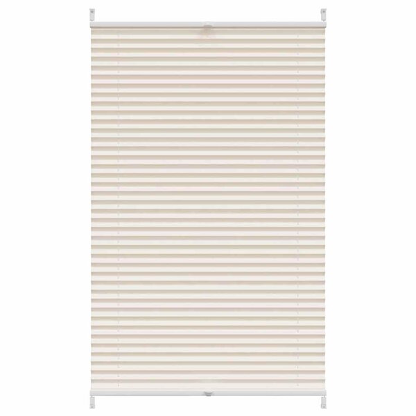 vidaXL Store plissé 90x125 cm Crème