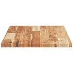 vidaXL Étagères flottantes 2 Pièces 60x40x2 cm acacia massif à l'huile