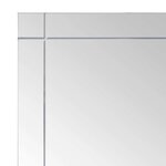 vidaXL Miroir mural 100x60 cm Verre