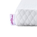 vidaXL Coussins de Matelas Blanc 140 x 200 cm
