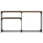 vidaXL TableConsole Bois ancien 145x22.5x75cm Bois d'ingénierie