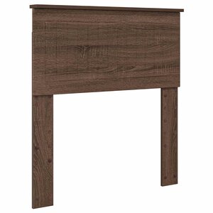 vidaXL Tête de lit Chêne brun 80 cm Bois d'ingénierie