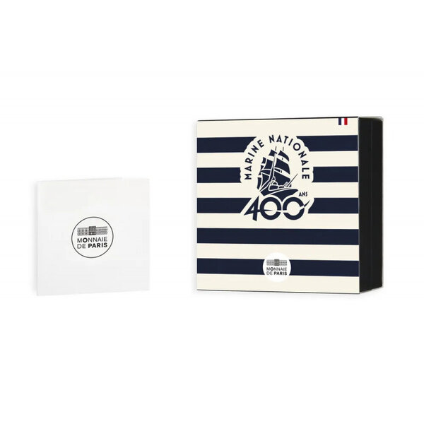2 euros commémorative France 2026 - Marine Nationale en coffret BE.