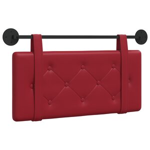 vidaXL Tête de lit suspendue Bordeaux Simili cuir