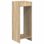 vidaXL Support de Plante 2 pièces Chêne Sonoma 30 x 30 x 80 cm