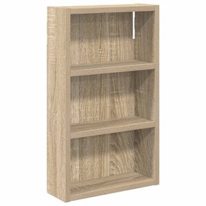vidaXL Armoire murale de salle de bain Chêne Sonoma 30 x 10 x 50 cm