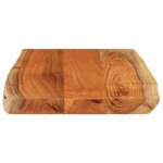 vidaXL Dessus de table 70x40x3 8 cm rectangulaire bois massif d'acacia