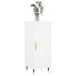 vidaXL Buffet blanc 34 5x34x90 cm bois d'ingénierie