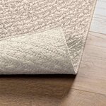 vidaXL Tapis ZIZUR crème 80x250 cm aspect de jute intérieur extérieur