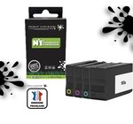953XL - Pack de 4 Cartouches D'encre Noir/Cyan/Magenta/ Jaune - Grande capacité