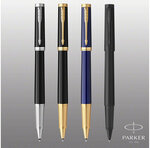 Stylo roller PARKER INGENUITY  Noir mat  Finition noire  recharge encre noire pointe fine  coffret cadeau