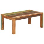 vidaXL Table basse 100x55x40 cm bois de récupération massif
