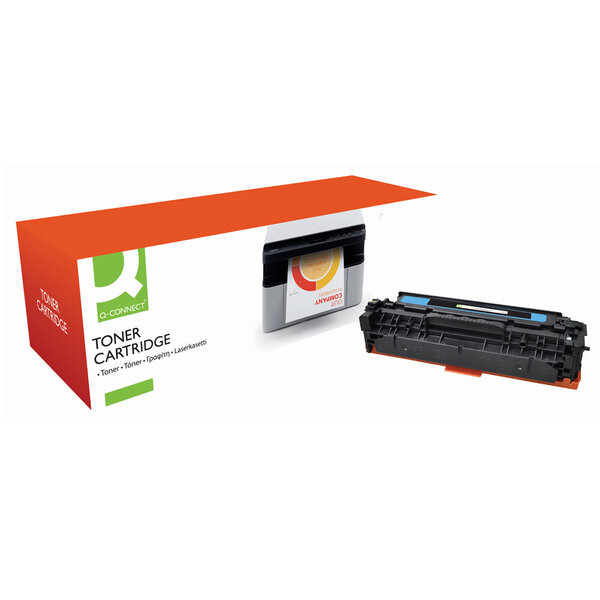 Q-connect toner laser - compatible HP CF381A - Cyan - 2700p