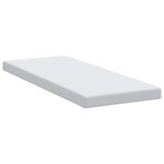 vidaXL Coussins de Matelas Blanc 70 x 200 cm