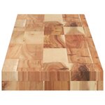 vidaXL Dessus de table 120x20x4 cm rectangulaire bois massif d'acacia