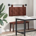 vidaXL Tête de lit suspendue PU antique