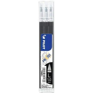 Pilot recharge pour stylo roller frixion ball 10  noir pilot