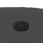 vidaXL Fauteuil inclinable Gris foncé Tissu