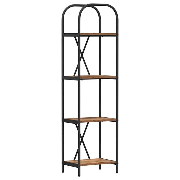 vidaXL Étagère Bois ancien 40 x 30 x 146 cm Bois d'ingénierie