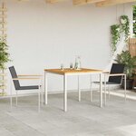 vidaXL Ensemble de salle à manger pour jardin 3 Pièces