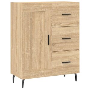 vidaXL Buffet chêne sonoma 69 5x34x90 cm bois d'ingénierie