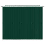 vidaXL Abri de stockage pour jardin Métal Vert 257 x 205 x 178 cm